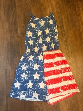Women’s American Flag Romper